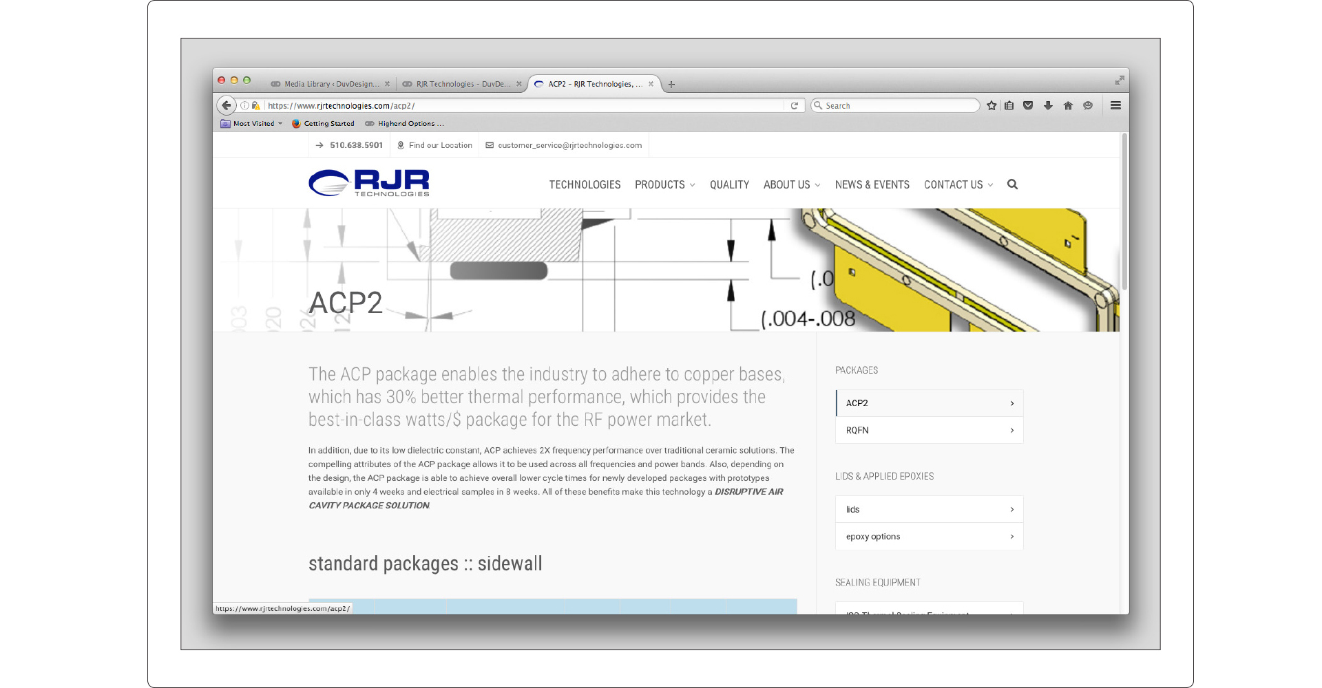 RJR Technologies Re-Branding Project