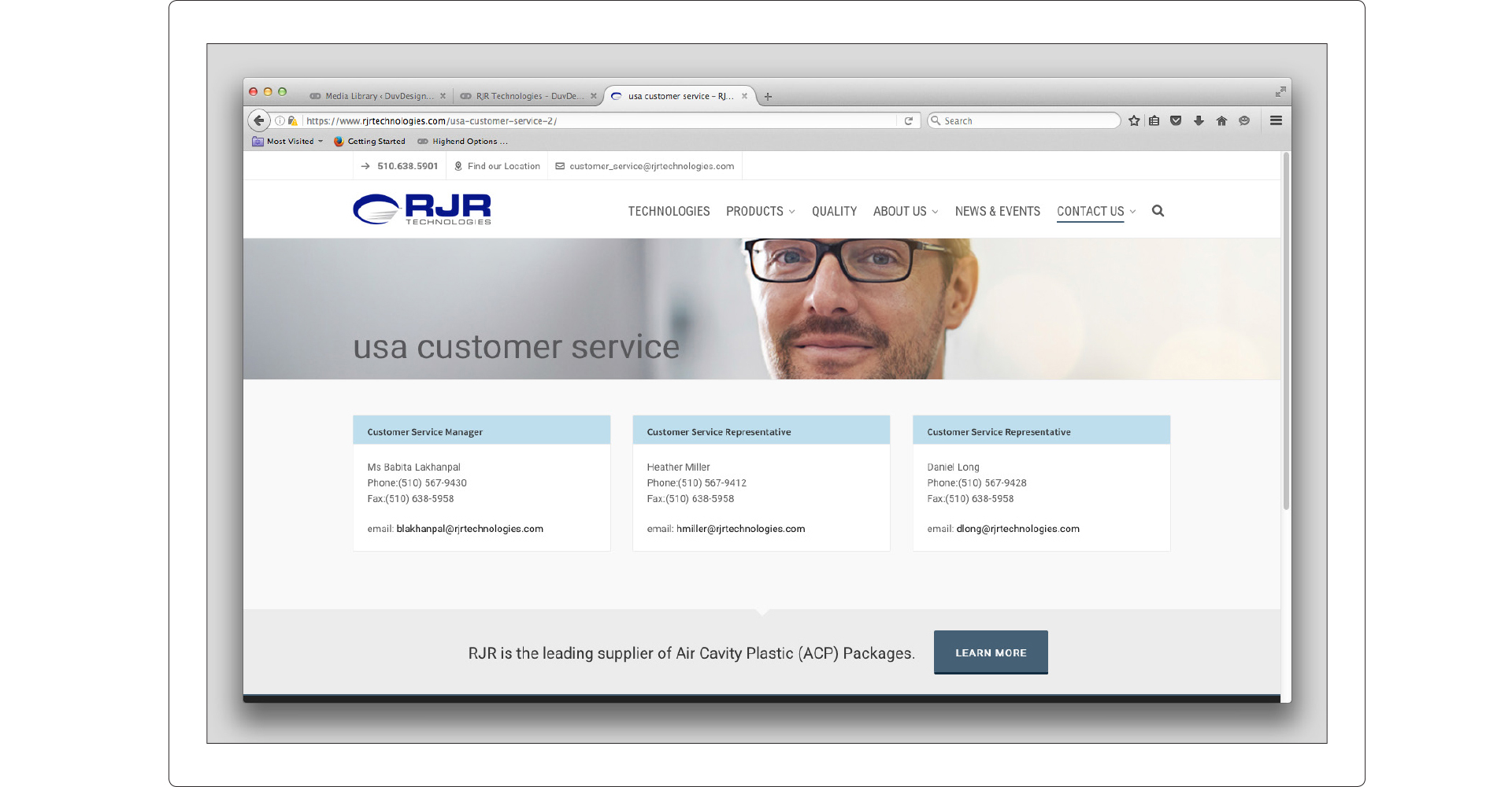 RJR Technologies Re-Branding Project