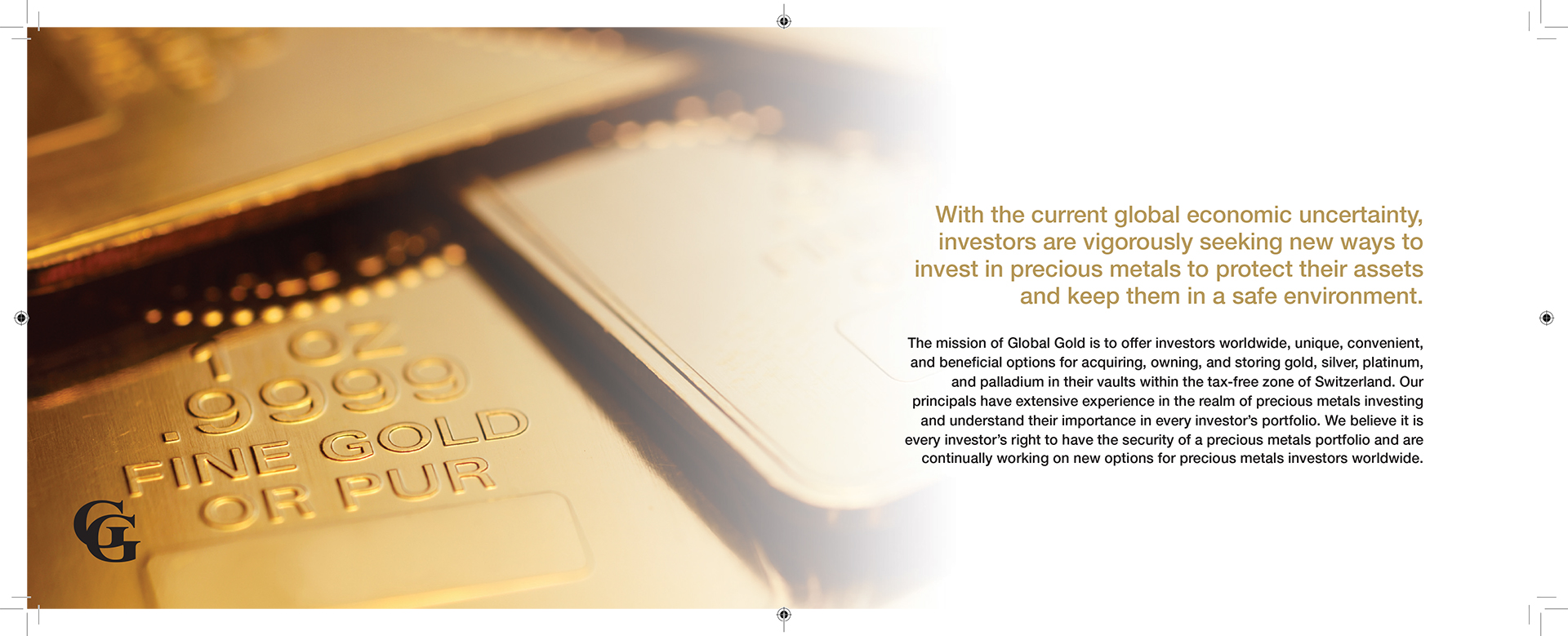 Global Gold Brochure Design