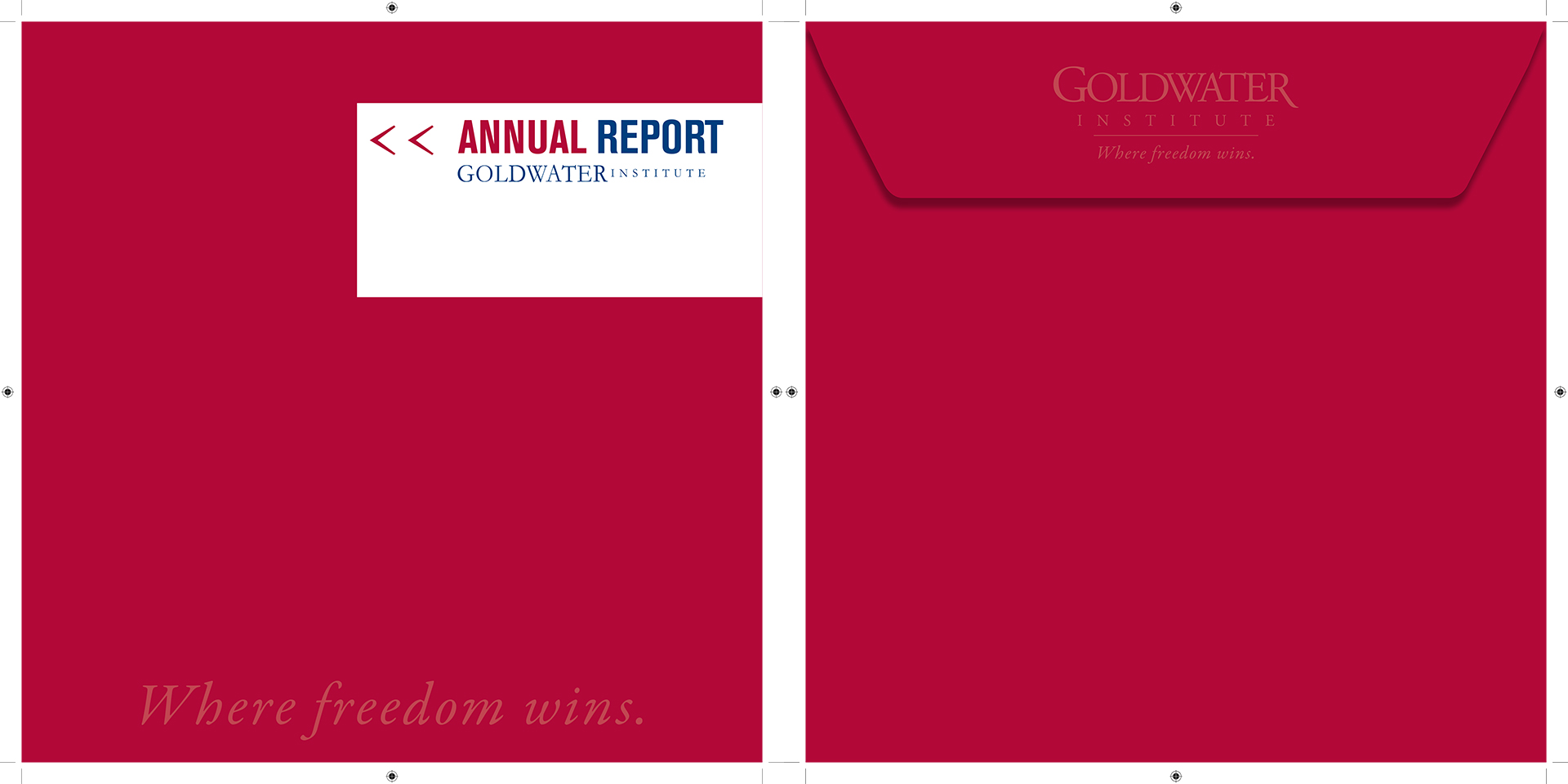 Goldwater Institute Custom Envelope Design