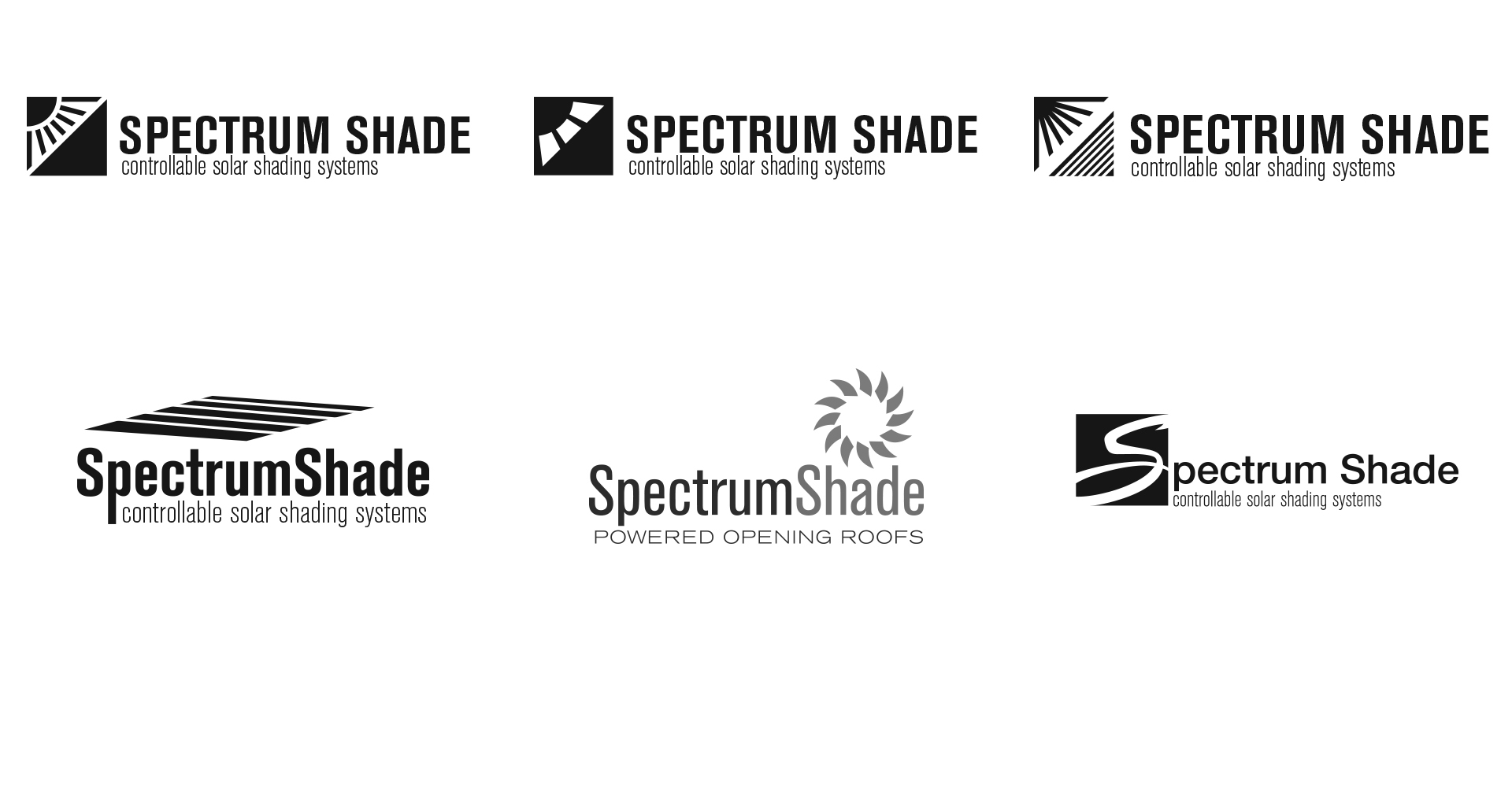 Spectrum Shade Logo Design